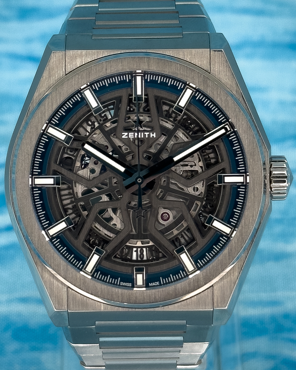 2021 Zenith Defy Classic 41MM Skeleton Dial Titanium Bracelet (95.9000.670/78.R584)