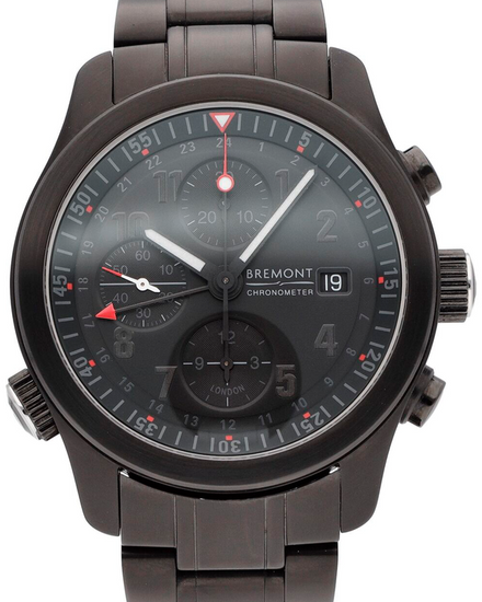 Bremont ALT1-B GMT 43MM Black Dial Steel Bracelet (ALT1-B-B)