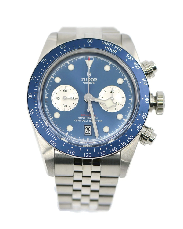 2025 Tudor Black Bay Chrono Boutique Edition 41MM Blue Dial Steel Bracelet (79360B)