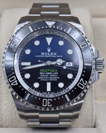 2021 Rolex Sea-Dweller Deepsea "James Cameron" 44MM Blue Dial Oyster Bracelet (126660)