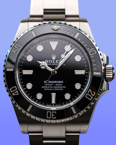 2025 Rolex Submariner No-Date 41MM Black Dial Oyster Bracelet (124060)