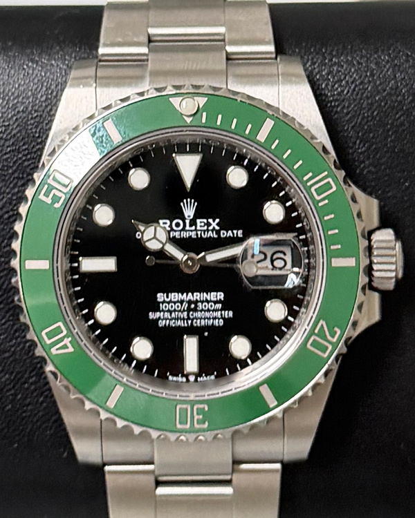 2022 Rolex Submariner Date "Starbucks" 41MM Black Dial Oyster Bracelet (126610LV)