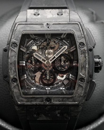 2019 Hublot Spirit of Big Bang "Yoshida" S.E. 42MM Skeleton Dial Rubber Strap (641.QK.0110.RX.Y0S)