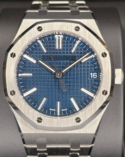 2024 Audemars Piguet Royal Oak 41MM Blue Dial Steel Bracelet (15510ST.OO.1320ST.06)