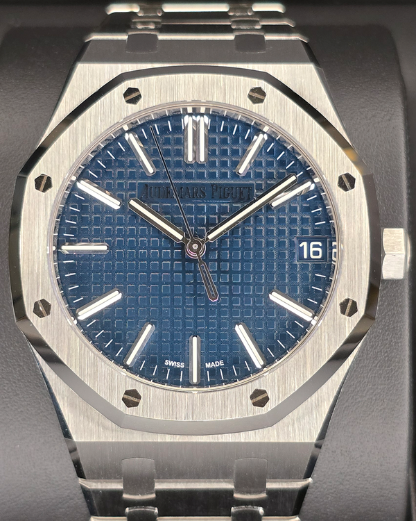 2024 Audemars Piguet Royal Oak 41MM Blue Dial Steel Bracelet (15510ST.OO.1320ST.06)