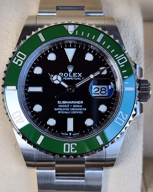 2023 Rolex Submariner Date "Starbucks" 41MM Black Dial Oyster Bracelet (126610LV)