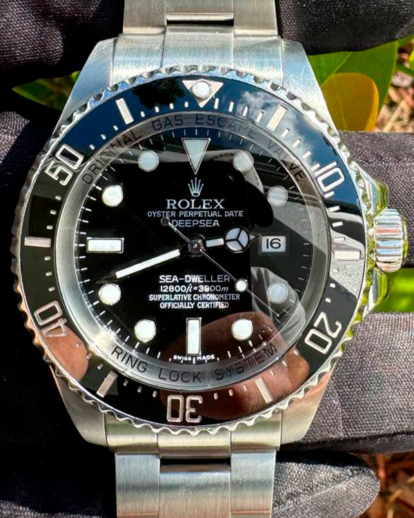 Rolex Sea-Dweller Deepsea 44MM Black Dial Oyster Bracelet (116660)