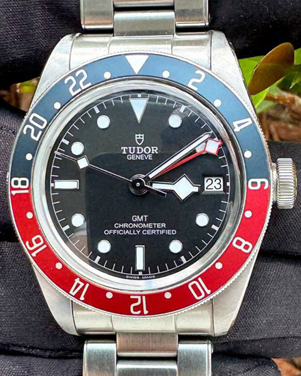 Tudor Black Bay GMT "Pepsi" 41MM Black Dial Steel Bracelet (79830RB)