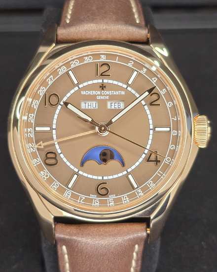 2022 Vacheron Constantin Fiftysix 40MM Brown Dial Leather Strap (4000E/000R-B065)