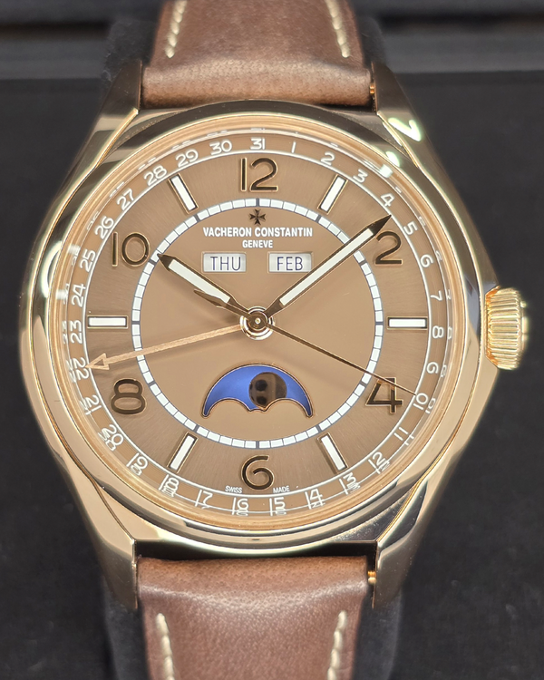 Vacheron Constantin Fiftysix 40MM Brown Dial Leather Strap (4000E/000R-B065)