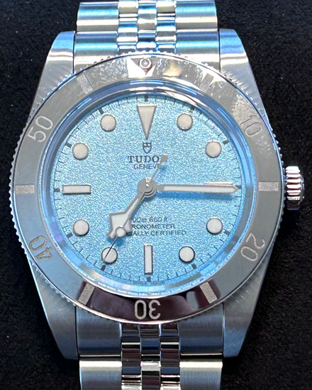 2025 Tudor Black Bay 54 "Lagoon Blue" 37MM Blue Dial Steel Bracelet (79000)