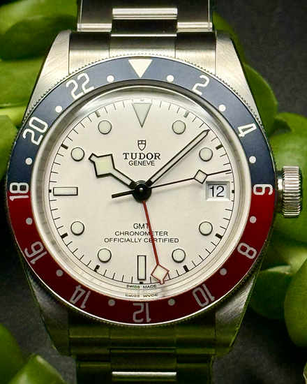 2025 Tudor Black Bay  GMT "Pepsi" 41MM White Dial Steel Bracelet (79830RB)