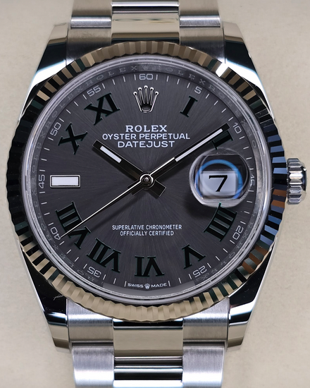 2025 Rolex Datejust "Wimbledon" 36MM Slate Dial Oyster Bracelet (126234)