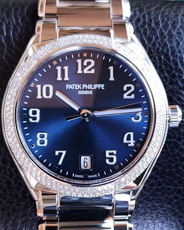 2022 Patek Philippe Twenty-4 36MM Blue Dial Steel Bracelet (7300/1200A-001)