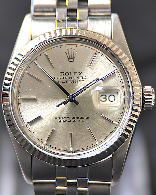 1986 Rolex Datejust 36MM Silver Dial Jubilee Bracelet (16014)