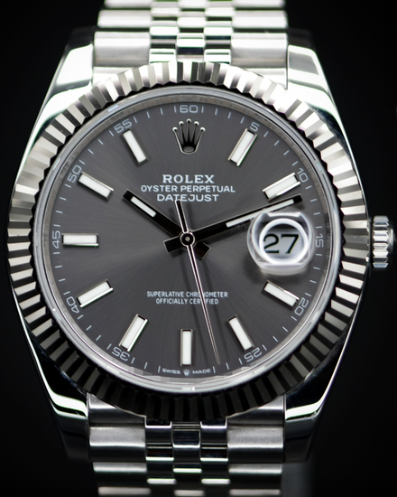 2022 Rolex Datejust 41MM Slate Dial Jubilee Bracelet (126334)