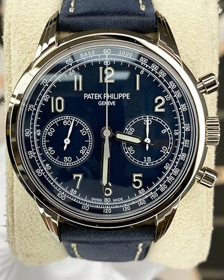 2020 Patek Philippe Complications 41MM Blue Dial Leather Strap (5172G)