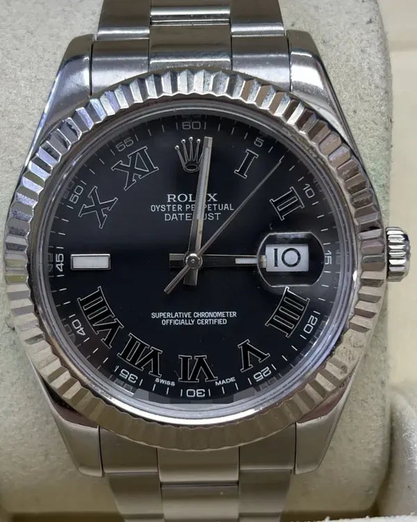 Rolex Datejust II 41MM Grey Dial Oyster Bracelet (116333)