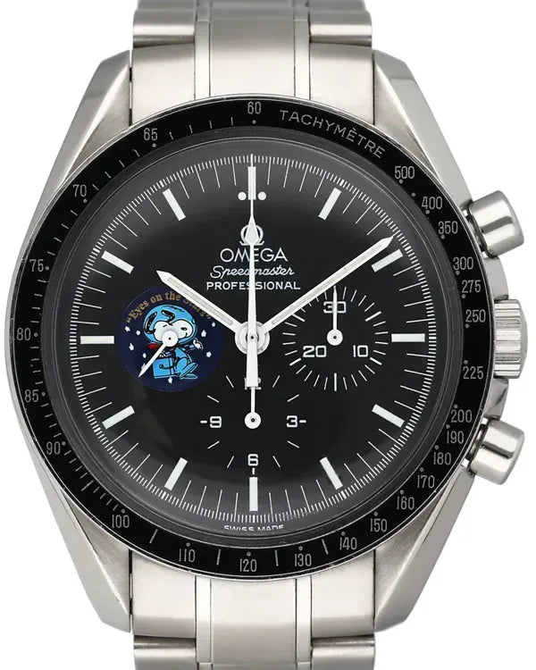 Omega Speedmaster "Snoopy" 42MM Black Dial Steel Bracelet (3578.51.00)