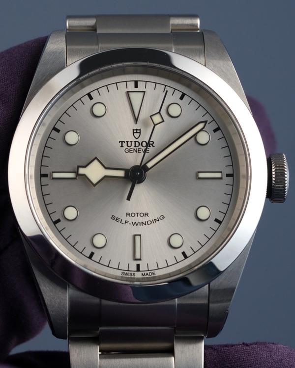 2021 Tudor Black Bay "Smiley" 41MM Silver Dial Steel Bracelet (79540)