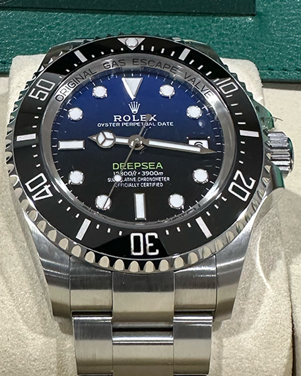 2025 Rolex Sea-Dweller Deepsea "James Cameron" 44MM Blue Dial Oyster Bracelet (136660)