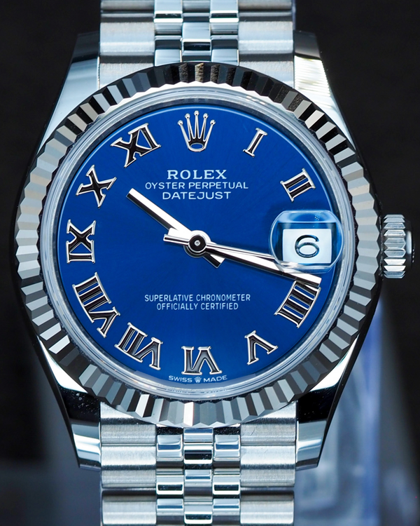 2025 Rolex Datejust 31MM Blue Dial Super Jubilee Bracelet (278274)