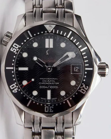 2013 Omega Seamaster Diver 300M 36.25MM Black Dial Steel Bracelet (212.30.36.20.01.001)