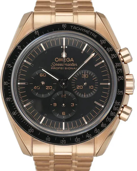 2022 Omega Speedmaster Professional Moonwatch 42MM Black Dial Rose Gold Bracelet (310.60.42.50.01.001)