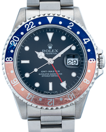 1997 (U Serial) Rolex GMT-Master "Pepsi" 40MM Black Dial Oyster Bracelet (16700)
