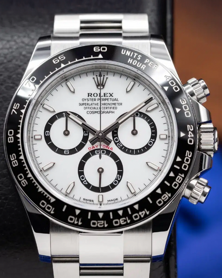2023 Rolex Cosmograph Daytona "Panda" 40MM White Dial Oyster Bracelet (126500LN)