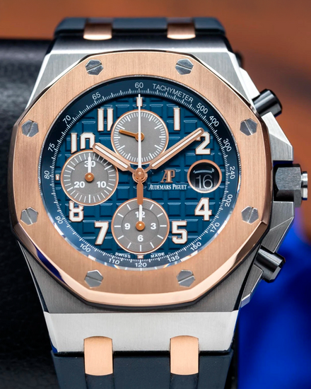 2019 Audemars Piguet Royal Oak Offshore S.E. 42MM Blue Dial Rubber Strap (26471SR.OO.D101CR.01)