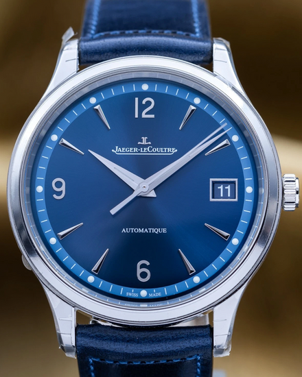 2022 Jaeger-LeCoultre Master Control L.E. 40MM Blue Dial Leather Strap (Q4018480)