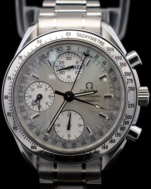 Omega Speedmaster Day-Date 39MM Silver Dial Steel Bracelet (3523.30.00)