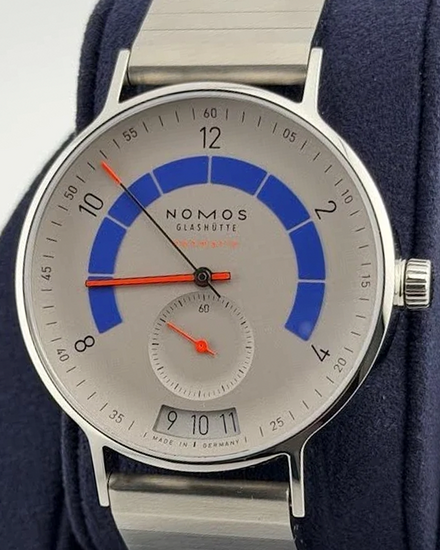 2023 NOMOS Glashutte Autobahn Neomatik 41MM Grey Dial Steel Bracelet (1303)