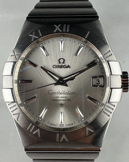 Omega Constellation 38MM Silver Dial Steel Bracelet (123.10.38.21.02.001)