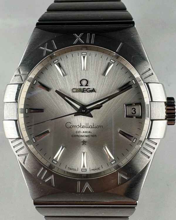 Omega Constellation 38MM Silver Dial Steel Bracelet (123.10.38.21.02.001)