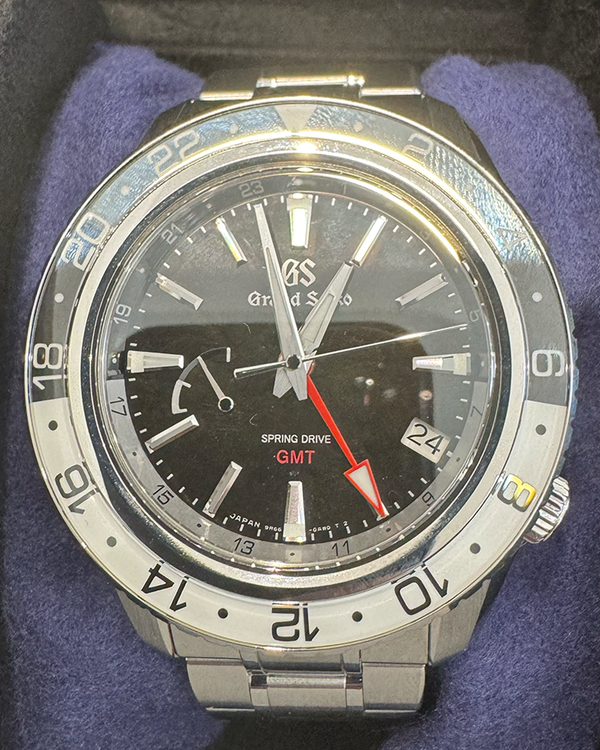 2025 Grand Seiko Sport 44MM Black Dial Steel Bracelet (SBGE277G)