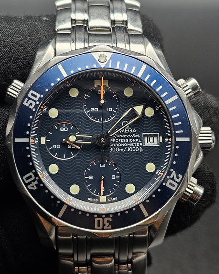 Omega Seamaster Diver 300M 41.5MM Blue Dial Steel Bracelet (2599.80.00)