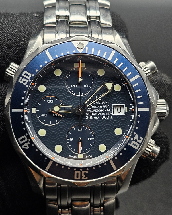 Omega Seamaster Diver 300M 41.5MM Blue Dial Steel Bracelet (2599.80.00)