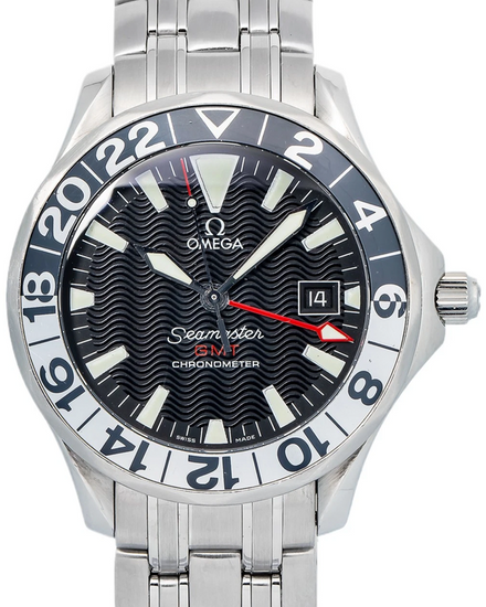 Omega Seamaster 300 GMT "50th Anniversary" 41.5MM Black Dial Steel Bracelet (2534.50.00)