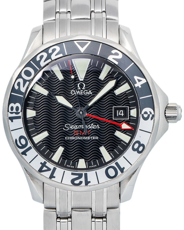 Omega Seamaster 300 GMT "50th Anniversary" 41.5MM Black Dial Steel Bracelet (2534.50.00)