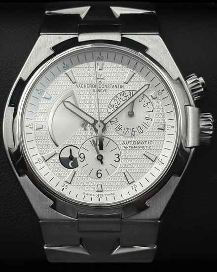 2016 Vacheron Constantin Overseas Dual Time 42MM White Dial Steel Bracelet (47450/B01A-9226)