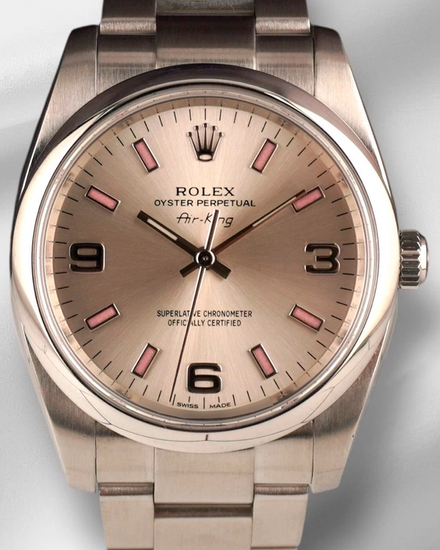Rolex Air-King 34MM Silver Dial Oyster Bracelet (114200)