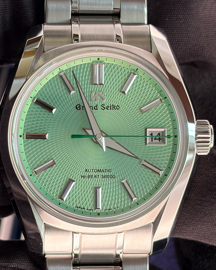 2024 Grand Seiko Heritage "Jōdogahama" L.E. 40MM Green Dial Steel Bracelet (SBGH335G)