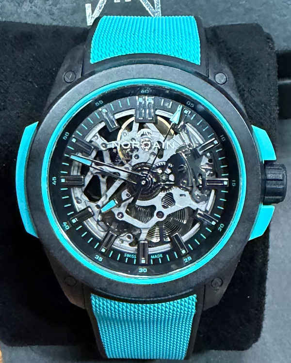 2025 Norqain Wild One 42MM Skeleton Dial Rubber Strap (NNQ3000QBQ1AS/B007)