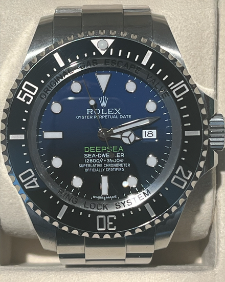 Rolex Sea-Dweller Deepsea "James Cameron" 44MM Blue Dial Oyster Bracelet (116660)