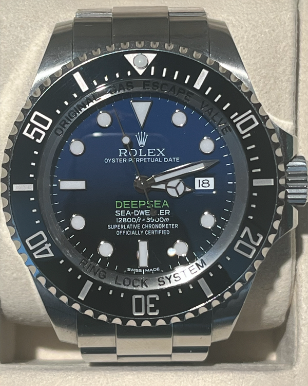 Rolex Sea-Dweller Deepsea "James Cameron" 44MM Blue Dial Oyster Bracelet (116660)