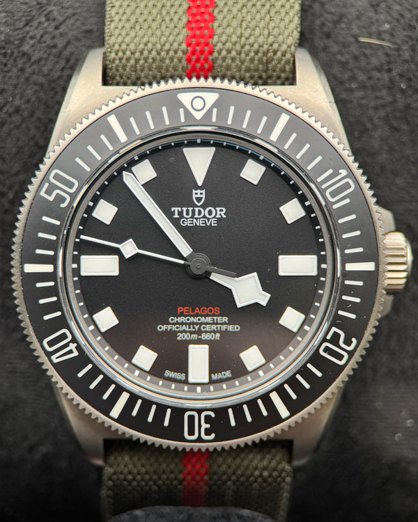 2025 Tudor Pelagos FXD 42MM Black Dial Textile Strap (25717N)
