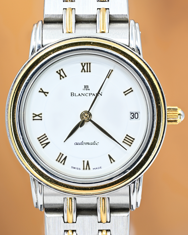 No Reserve - Blancpain Villeret 26MM White Dial Two-Tone Bracelet (0096)