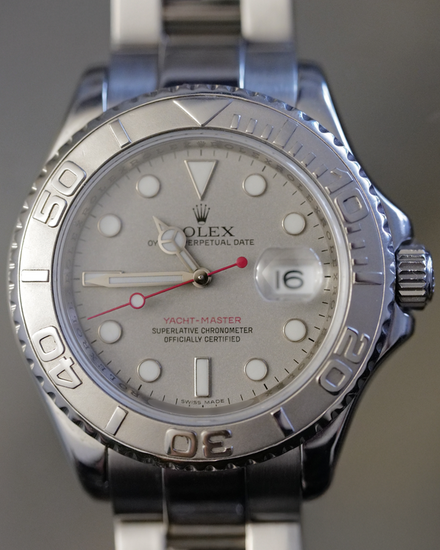 2007 Rolex Yacht-Master 40MM Silver Dial Oyster Bracelet (16622)